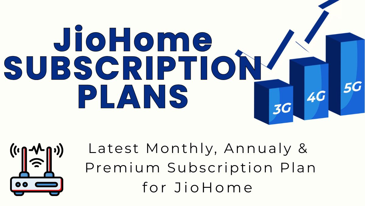 JioHome Subscription Plans