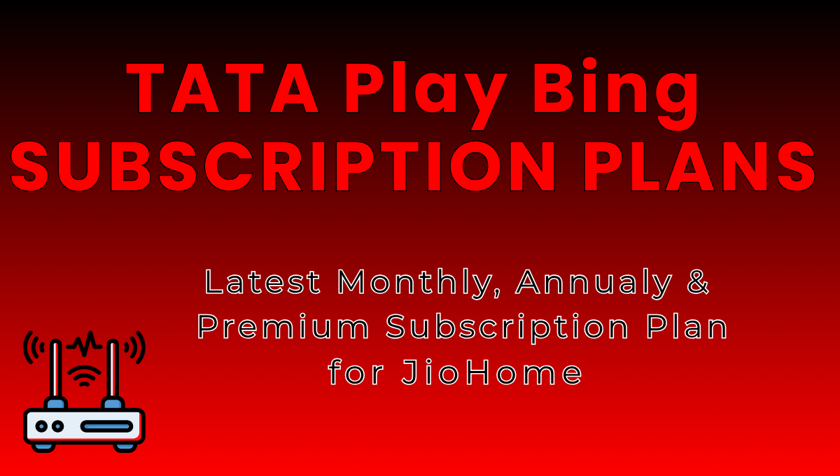 Tata Play binge Subscription Plan